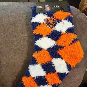 Chicago Bears fuzzy socks